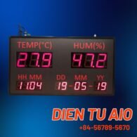 Đồng hồ điện tử led 147 dong ho dieu khien nhiet do