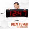 Địa chỉ thiết kế  đồng hồ led vạn niên AIO nơi cung ứng Đồng hồ dùng trong bệnh viện,  đồng hồ điện tử sang trọng.