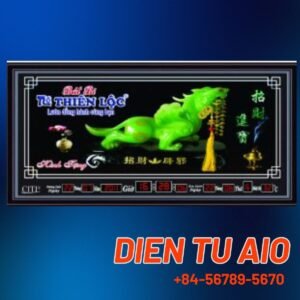 thiet ke dong ho tranh dien tu