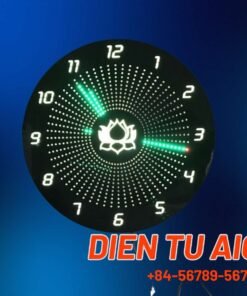 dong ho led ngoai troi