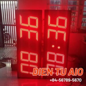 Đồng hồ phòng gym 82 dong ho led nha xuong