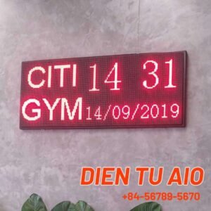 Đồng hồ phòng gym 86 dong ho led phong gym