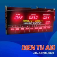 Bộ đếm counter cảm biến quang 119 bang dien tu hien thi