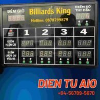 Bảng tỉ số bi da 115 bang ghi diem dien tu 1