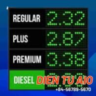 Bảng menu led 159 bang ghi gia xang