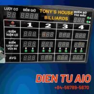 Bảng tỉ số bi da 109 bang ghi ti so led bida