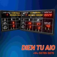 Bảng điểm điện tử 99 bang ghi ty so led