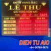 Bảng điện tử giá vàng