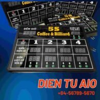 Bảng tỉ số bi da 104 bang hien thi ti so led bida