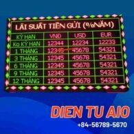 Bảng menu led 140 bang lai suat tien gui