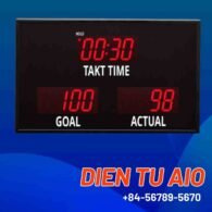 Bộ đếm counter cảm biến quang 100 bang san luong dem san pham