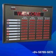 Bảng menu led 144 thiet ke bang led dien tu