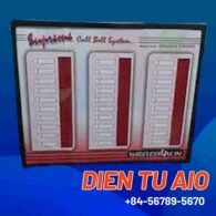Hệ thống liên lạc y tế 132 nut nhan goi phuc vu
