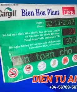 Bảng mạch đèn led 145 thiet ke bang an toan lao dong